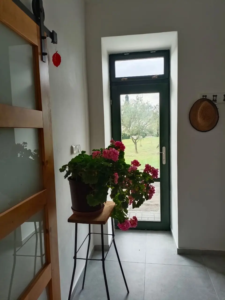 Východ na terasu